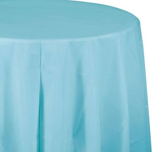 Solid Color 82" Round Table Covers