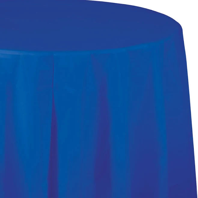 Solid Color 82" Round Table Covers