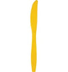 Solid Color Plastic Knives
