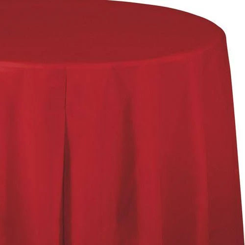 Solid Color 82" Round Table Covers