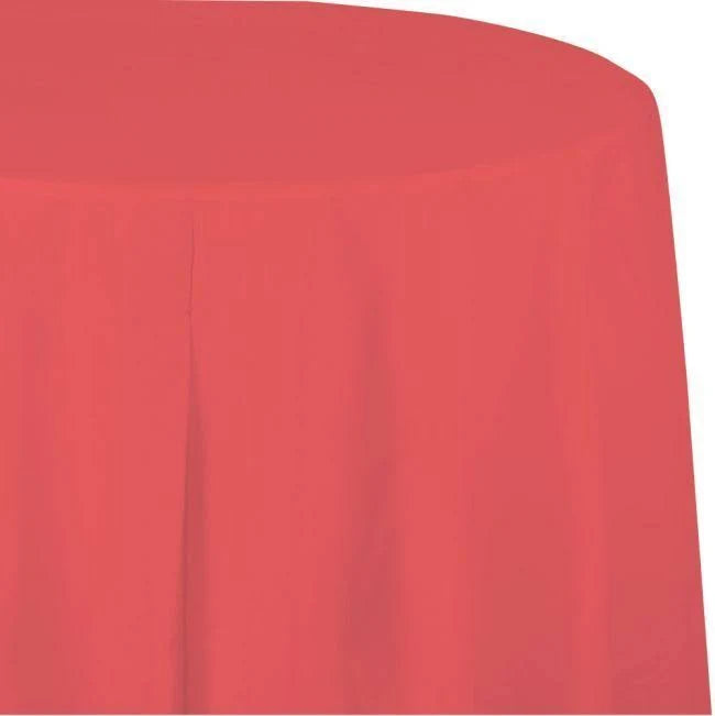 Solid Color 82" Round Table Covers