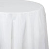 Solid Color 82" Round Table Covers