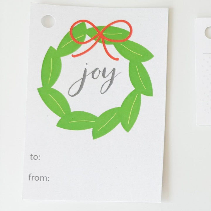 Happier Notes Joy Gift Tags 8 ct.