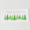 Happier Notes Merry Christmas Trees Gift Tags 8 ct.