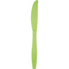 Solid Color Plastic Knives