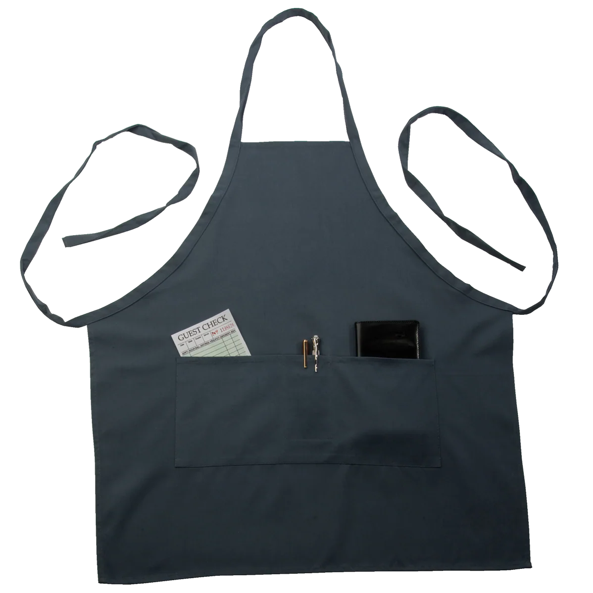 Bib Apron Gray