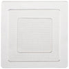 Clear silicone stretch wrap with textured surface on a white background