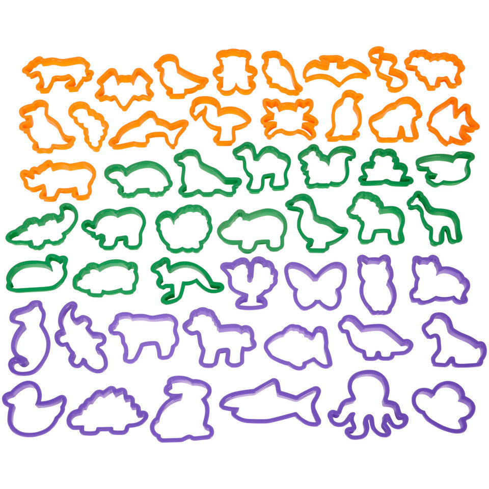 Wilton 50 Pc. Animal Pals Cutter Set
