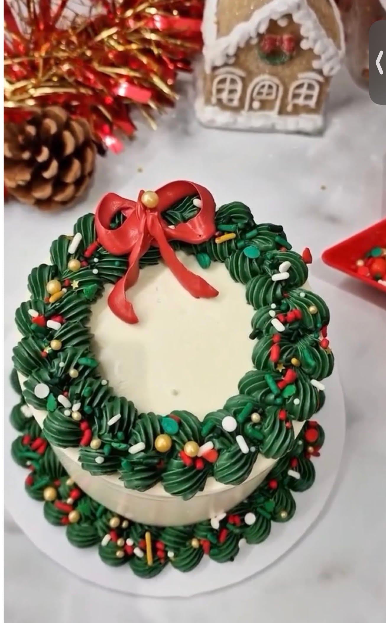 Cooking Class: Holiday Wreath Cake with Meaghan House Dec 13th at 2 pm
