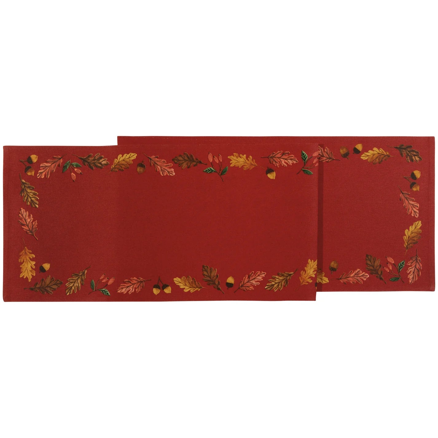 Table Runner Oak and Acorn 72"