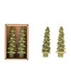 Unscented Tree Shaped Taper Candles