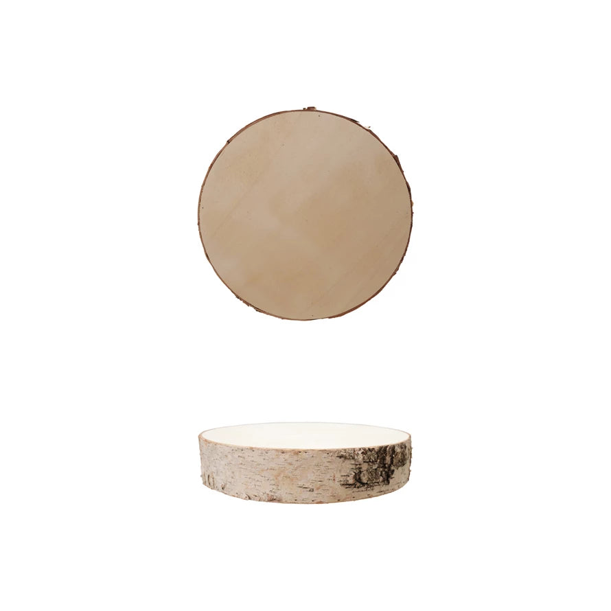 Natural Wood Slice (Each One Will Vary)