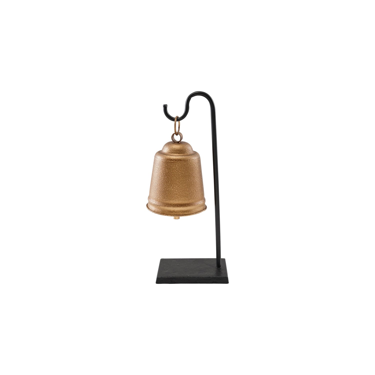 Decorative bell with a stand on a white background